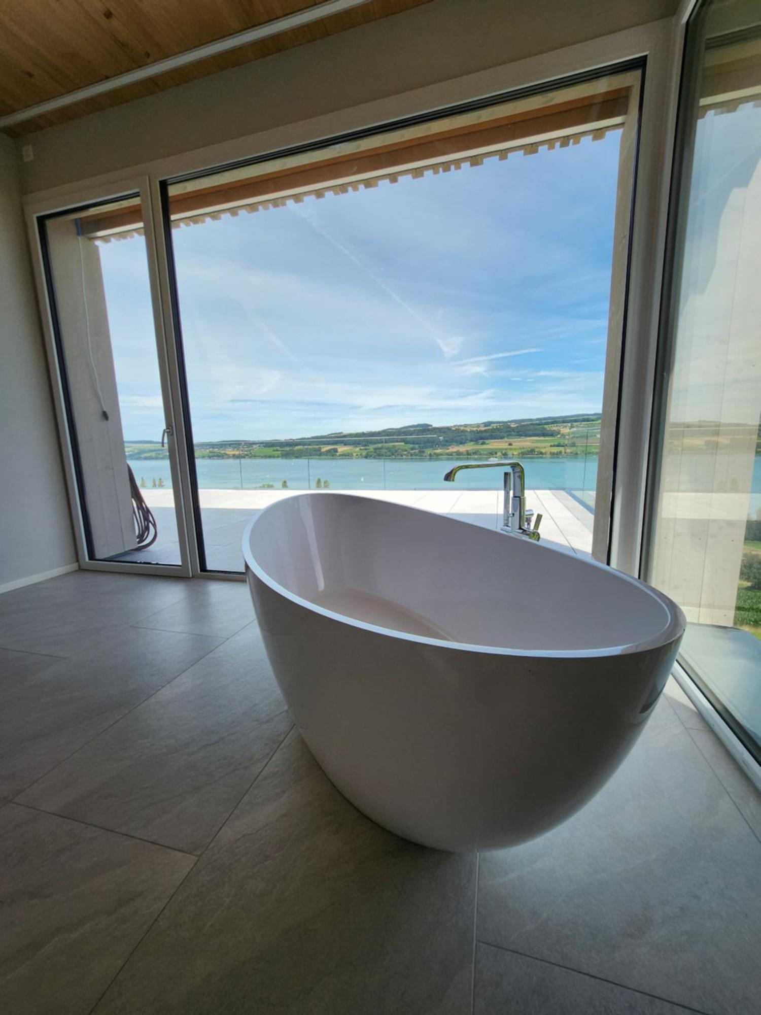 Lakeview Guest Rooms With Huge Rooftop Terrace Beinwil Exteriér fotografie